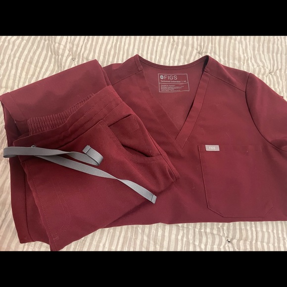 Figs Other - Figs SET (selling only as set) Burgundy